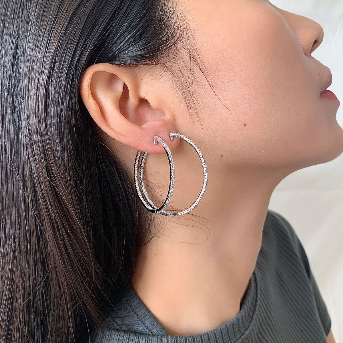 [Vivid Aurora]Popular Large Hoop Earrings