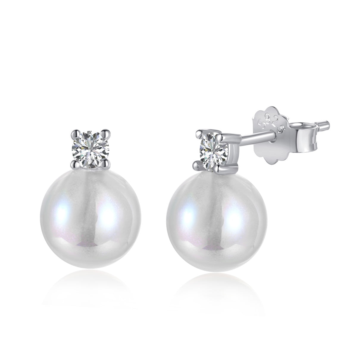 [Vivid Aurora]Symphony Mermaid Pearl Earrings