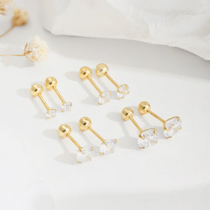 [Vivid Aurora]Unique U-Shaped Ear Bone Earrings